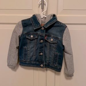 Levi's Blue and Gray Kids Jean Jacket